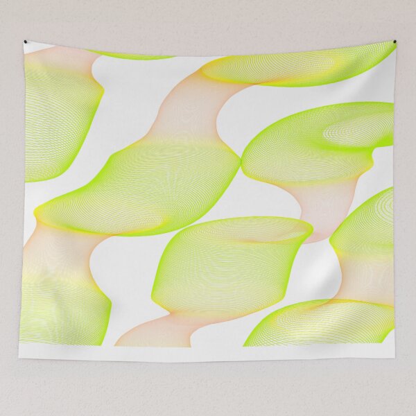 Item preview, Yellow Organic Hologram Wave Design designed and sold by kayadmu.