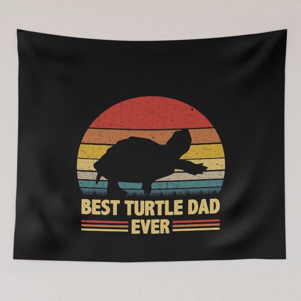 Item preview, Best Turtle Dad Ever Vintage Retro designed and sold by decentwearstore.