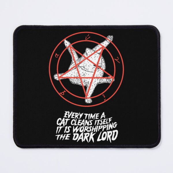 Item preview, everytime a cat cleans itself it is worshipping th designed and sold by DanielGanacho.