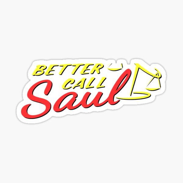 Better Call Saul Logo Sticker