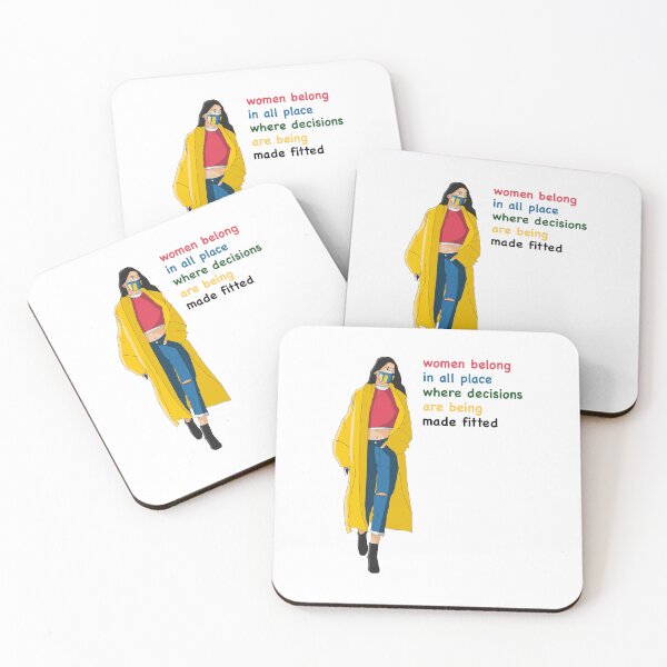 Item preview, Women Belong In All Place Where Decisions Are Being Made Fitted. Womens equality designed and sold by Valeree Store.