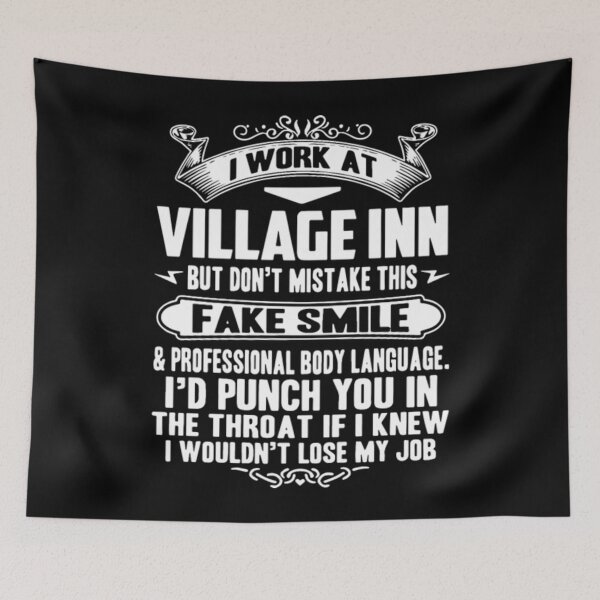 Item preview, i work at village inn but do not mistake this fake designed and sold by DanielGanacho.