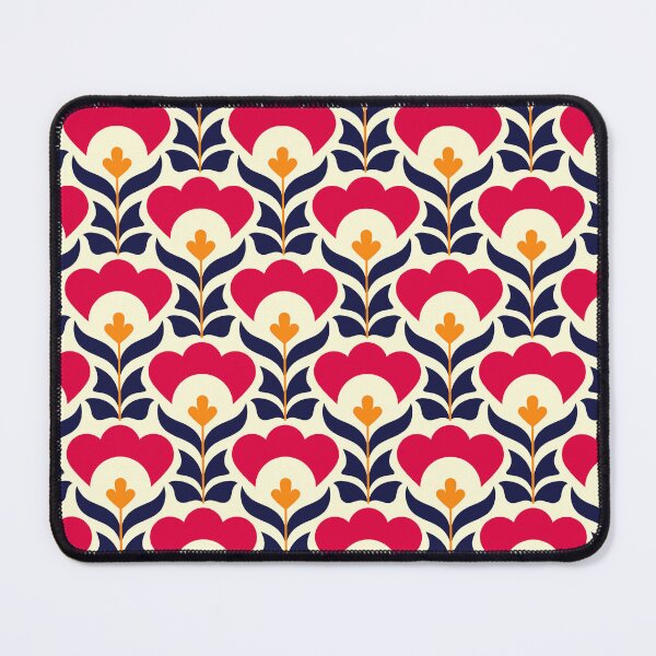 Item preview, 1013 - retro flowers pattern designed and sold by RouCouCou.