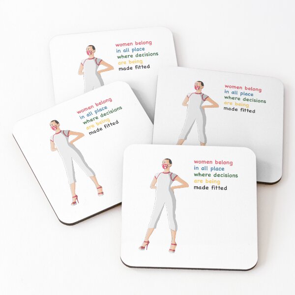 Item preview, Women Belong In All Place Where Decisions Are Being Made Fitted. Womens equality designed and sold by Valeree Store.