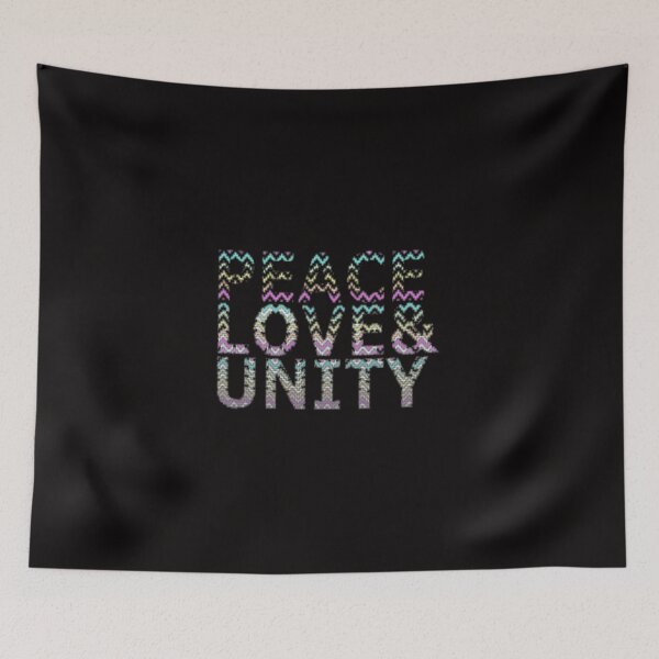 Item preview, Peace, Love & Unity designed and sold by MaryMaster.