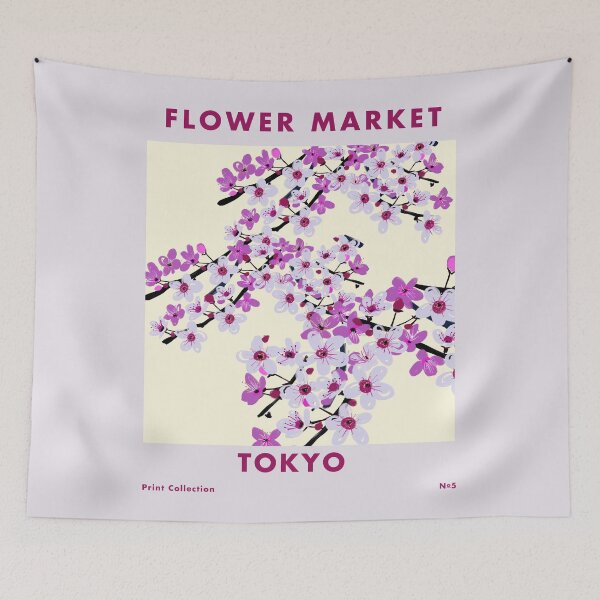 Item preview, Flower Market Tokyo No.5 designed and sold by MaiZephyr.
