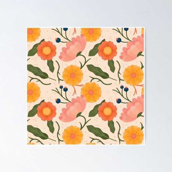 Beautiful flowers Poster