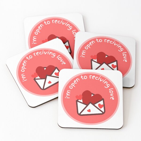 Item preview, Love Series | I'm Open To Receiving Love designed and sold by MsKittyStickers.