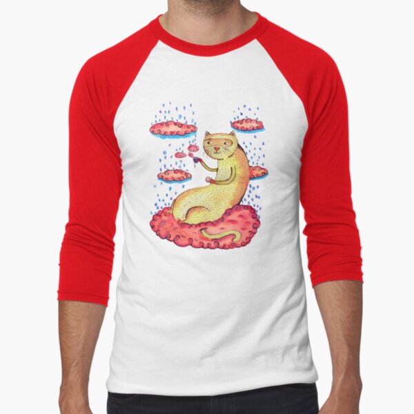 Cloud Tea Baseball ¾ Sleeve T-Shirt