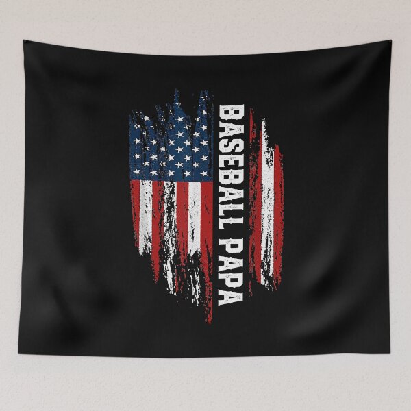 Item preview, Baseball Papa American Flag Grandpa Grandson Father's Day designed and sold by MichelSorour.