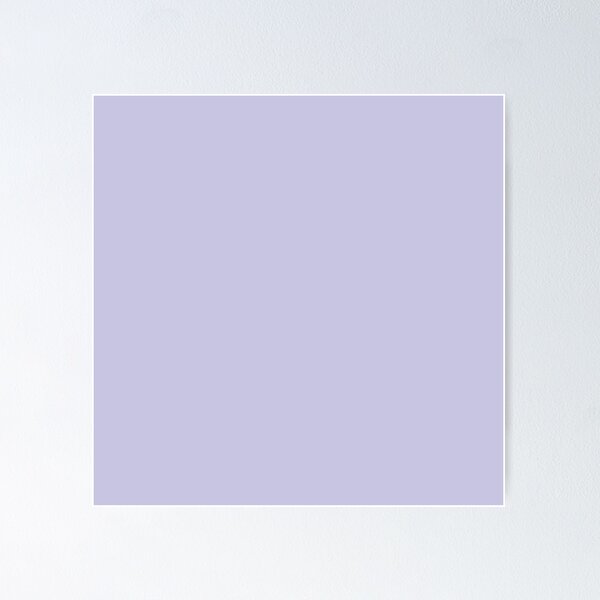 Plain Solid Color Chic Purple Medium Purple Pastel Purple