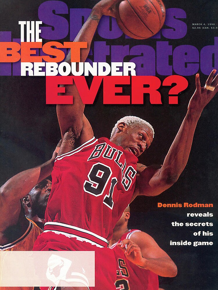 "RODMAN THE BEST REBOUNDER EVER" Sticker for Sale by naartinez Redbubble