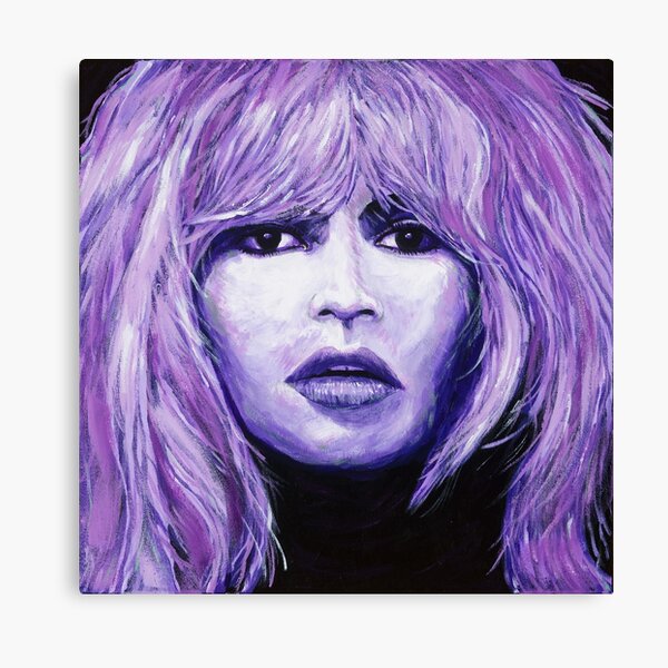 Purple Girl Impression sur toile