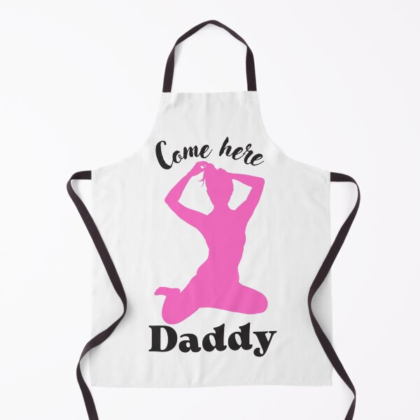 Item preview, Come here Daddy Fem Silhouette Sissy girl pink and dark grey designed and sold by SISSY4SISSIES.