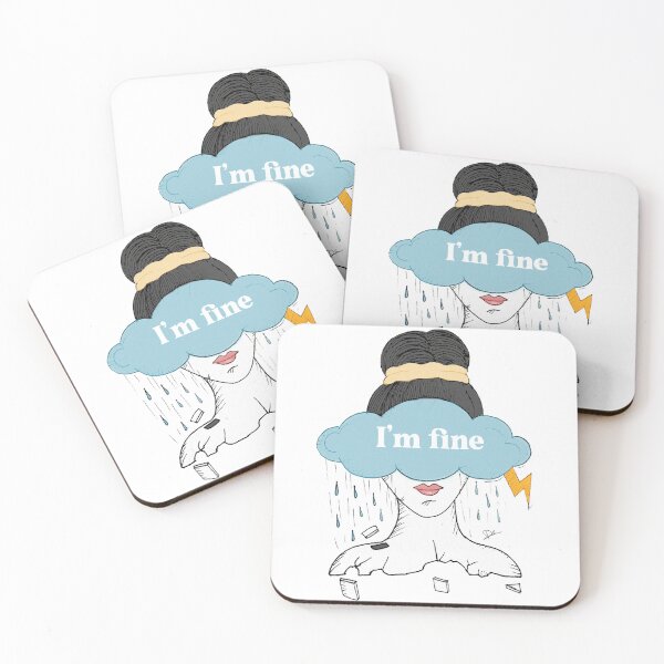 Item preview, I'm fine designed and sold by DarleneDayan.