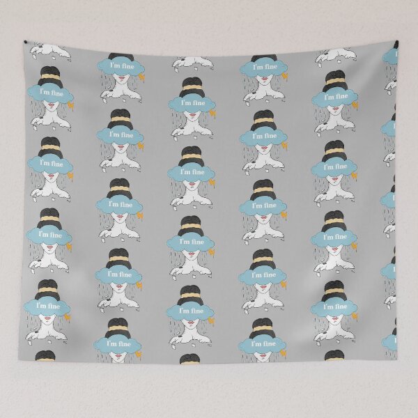 Item preview, I'm fine designed and sold by DarleneDayan.
