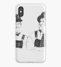 Laurel and Hardy iPhone Case