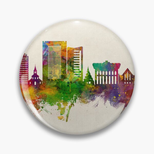 Item preview, Yaoundé Cameroon Skyline designed and sold by ArtPrints.