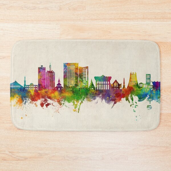 Item preview, Yaoundé Cameroon Skyline designed and sold by ArtPrints.