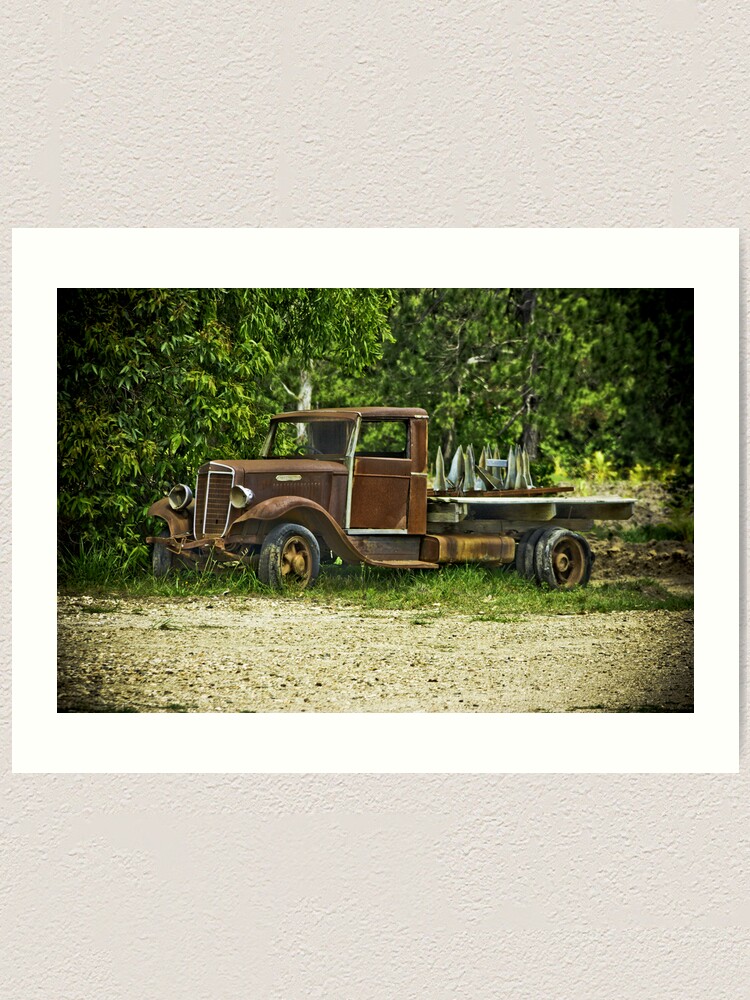 Alternate view of Keep on Trucking. Art Print