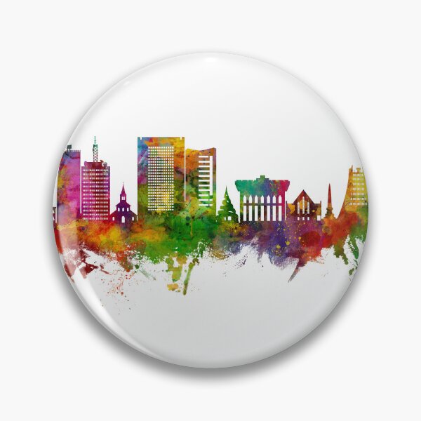 Artikelvorschau, Yaoundé Cameroon Skyline entworfen und verkauft von ArtPrints.