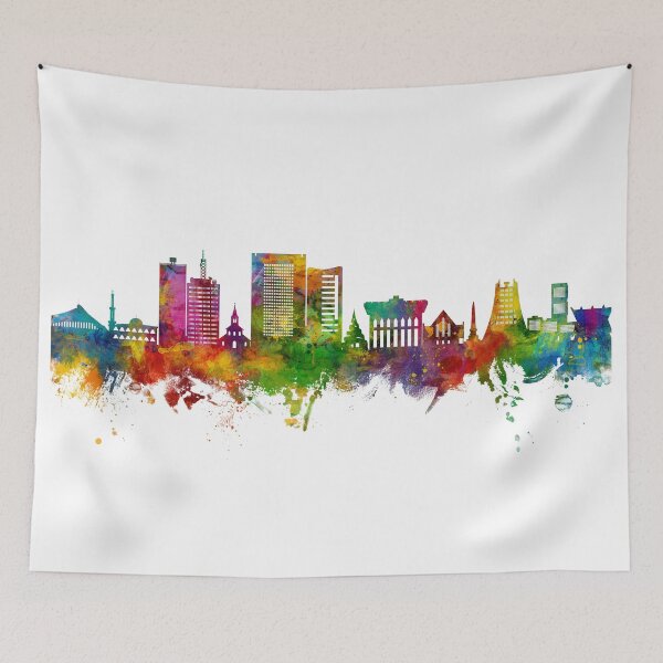 Item preview, Yaoundé Cameroon Skyline designed and sold by ArtPrints.