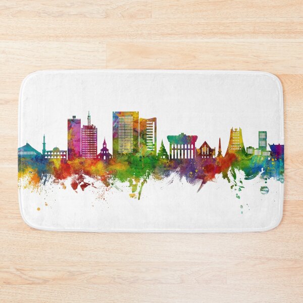 Item preview, Yaoundé Cameroon Skyline designed and sold by ArtPrints.