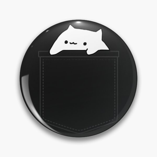 Item preview, Bongo cat in a pocket designed and sold by DannyHubble.