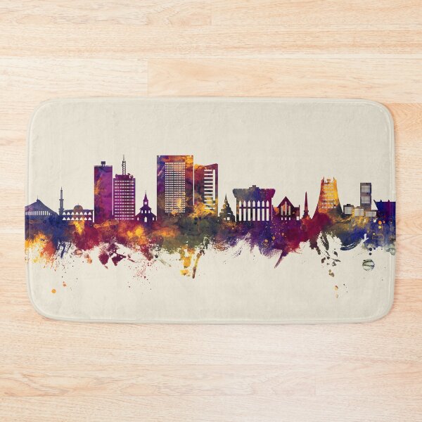 Item preview, Yaoundé Cameroon Skyline designed and sold by ArtPrints.