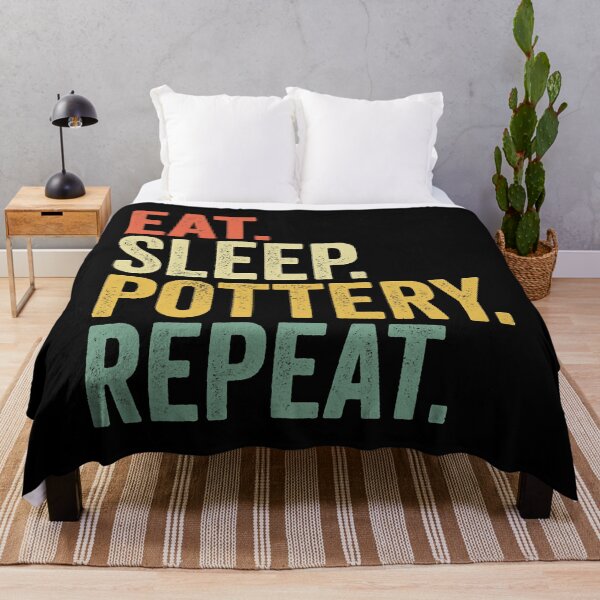 Item preview, Eat Sleep Pottery Repeat Funny Pottery Lover designed and sold by DNW-art.