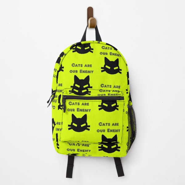 Item preview, Cats are our Enemy Black | Yellow and Blackl - FUNNY ANTI CAT DESIGN  designed and sold by Iskybibblle.