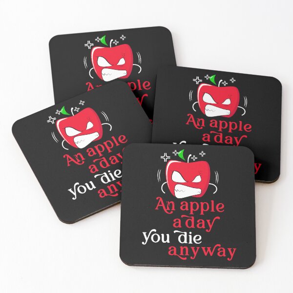 Item preview, An Apple A Day You Die Anyway designed and sold by Urosek.