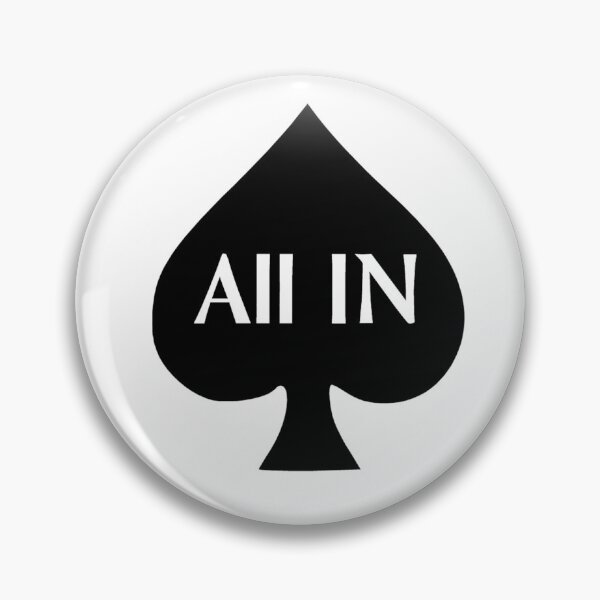 Artikelvorschau, Poker All IN Design für Pokerspieler entworfen und verkauft von Narkusdesign.