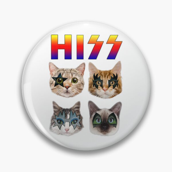Item preview, Hiss Funny Cats Kittens Rock Rockin designed and sold by Dinielpaker.