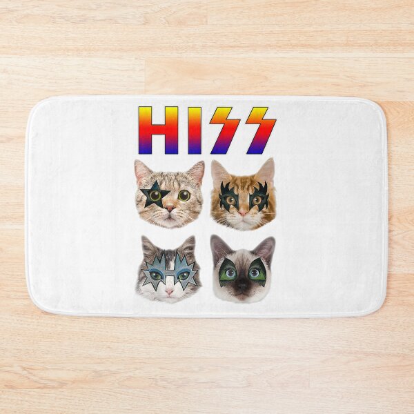 Item preview, Hiss Funny Cats Kittens Rock Rockin designed and sold by Dinielpaker.
