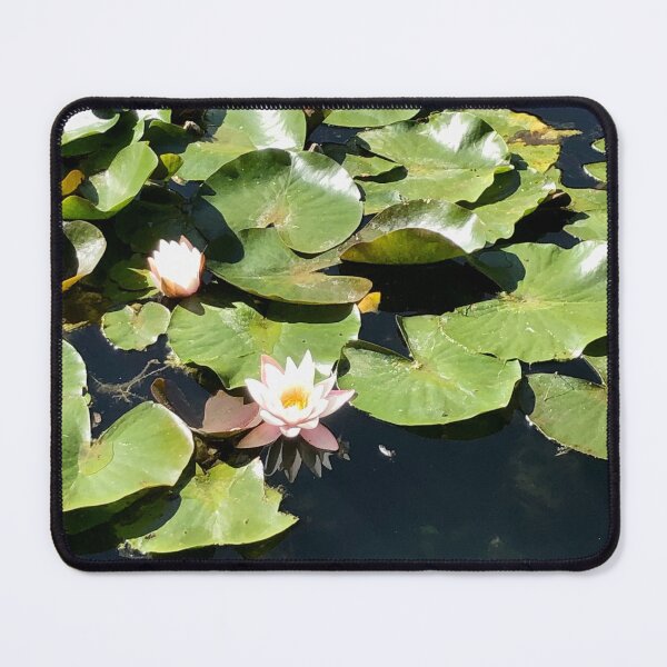 Item preview, Water Lily’s Summer time.    Pink Love. Ruskin Mill,  Stroud. designed and sold by Angela Haig-Harrison.