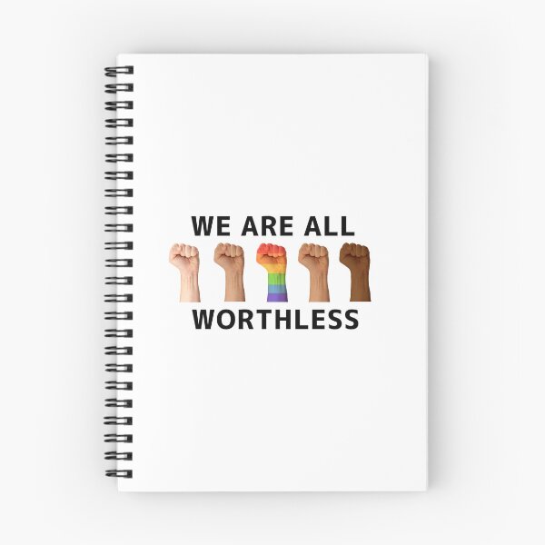 Item preview, we are all worthless designed and sold by Kyna Arts.