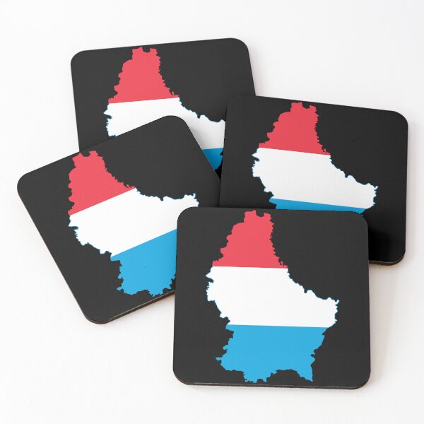 Item preview, Luxembourg Flag Map designed and sold by artyfiry.