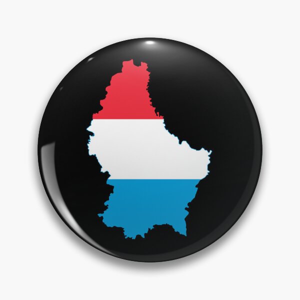 Item preview, Luxembourg Flag Map designed and sold by artyfiry.