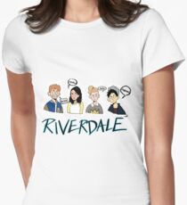 Riverdale Comic Characers Women's Fitted T-Shirt