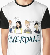 Riverdale Comic Characers Graphic T-Shirt