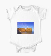 Red Rock in Sea One Piece - Short Sleeve