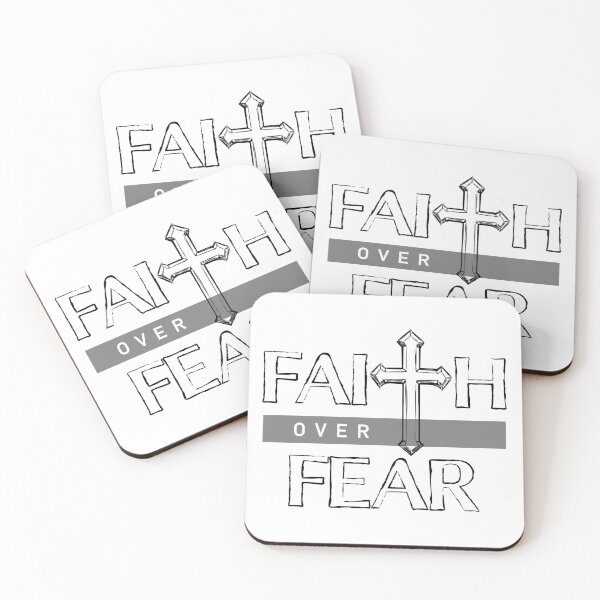 Item preview, Faith Over Fear - Christian Inspirational Verse for T-shirt designed and sold by Narrow-Path.