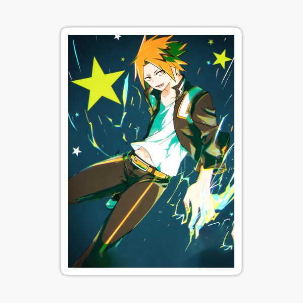 Denki Kaminari Chargebolt My Hero Academia Design For Fan Sticker For Sale By Elegiachicper