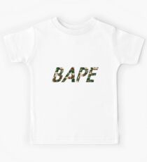 Bape Word Camo Kids Tee
