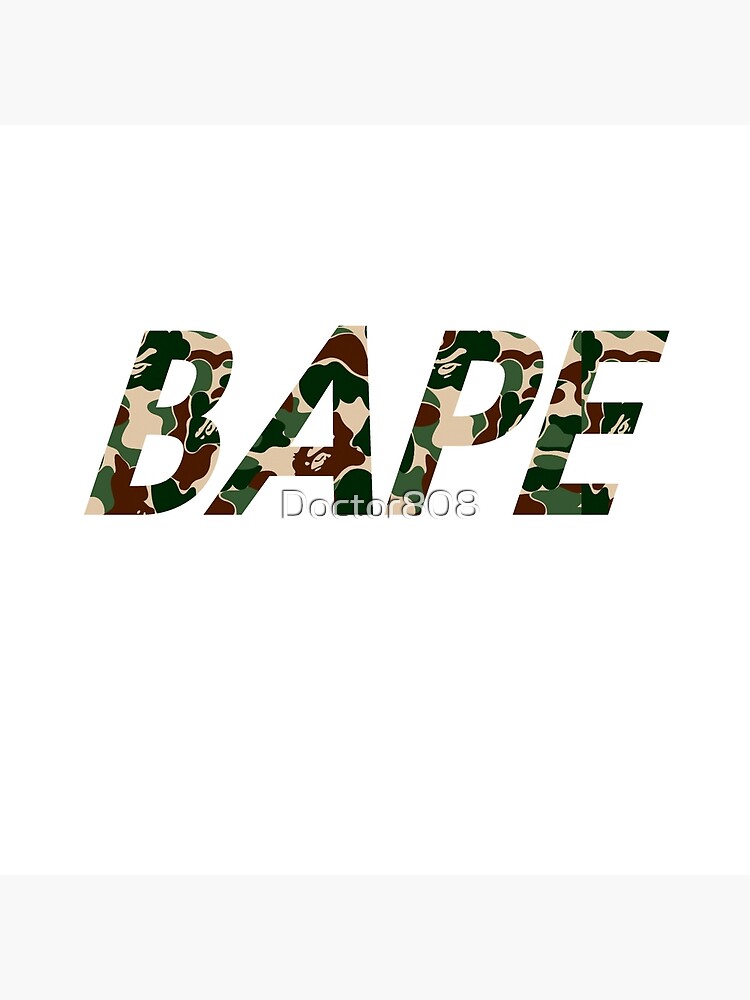 Bape Word Camo Throw Pillow for Sale by Doctor808