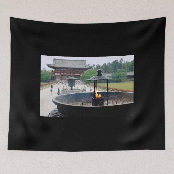 Item preview, Incense Burner at Todaiji Temple  Poster designed and sold by brionaru.