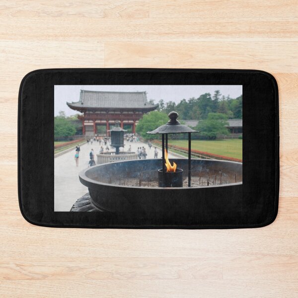 Item preview, Incense Burner at Todaiji Temple  Poster designed and sold by brionaru.