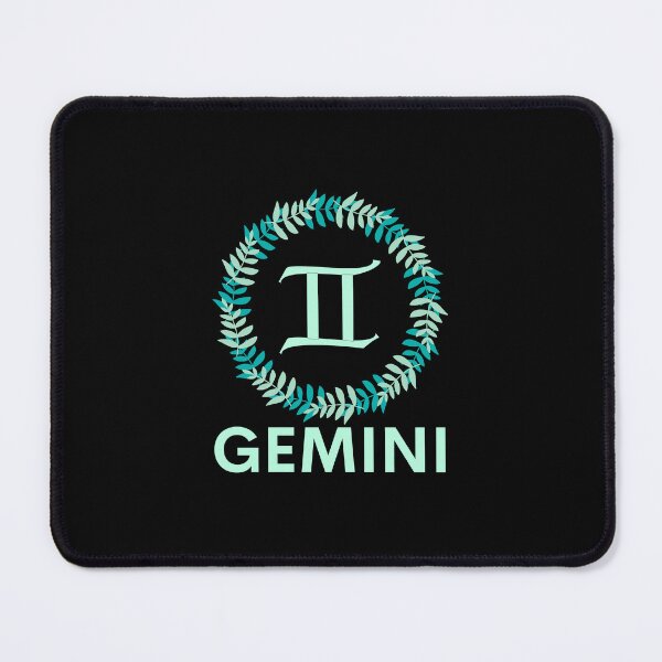 Item preview, Teal Gemini Zodiac Symbol designed and sold by Hellofriendco.