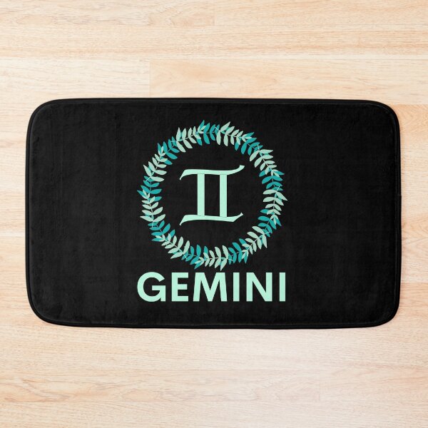 Item preview, Teal Gemini Zodiac Symbol designed and sold by Hellofriendco.